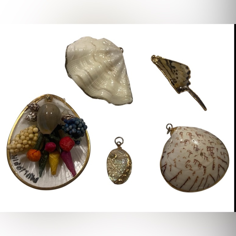 Vintage Shell Jewelry & Magnet Lot ~ you get all